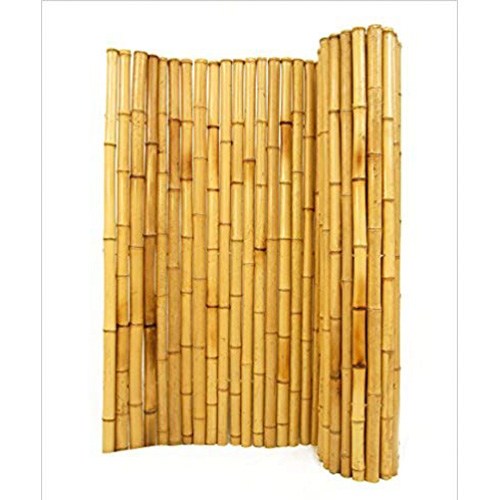 1. Natural Rolled Bamboo Fencing 