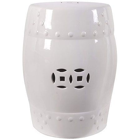 6. A&B Home Zella Garden Stool 