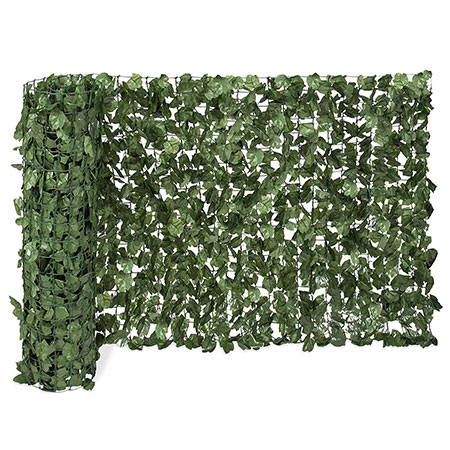 7. Best Choice Products Faux Ivy Fence 