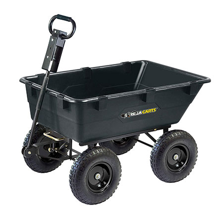 10. Gorilla Carts GOR866D Garden Poly Dump Cart Review