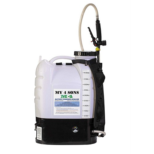5. M4 MY4SONS 4-Gallon Backpack Sprayer