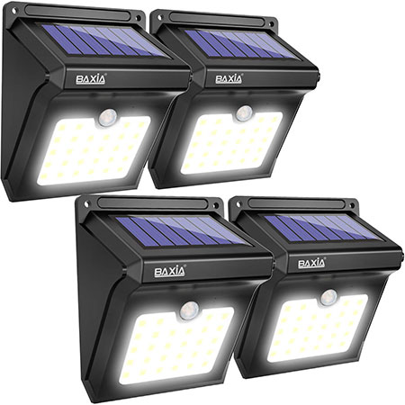 10. BAXIA TECHNOLOGY BX-SL-101 Solar Lights