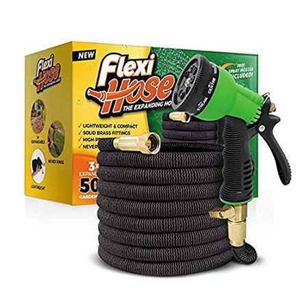 6. Flexi Hose & 8 Function Nozzle Garden hose 