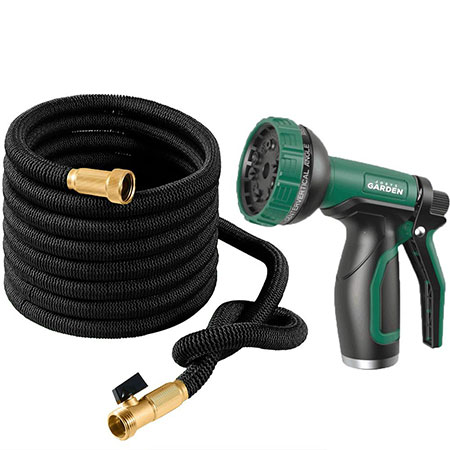 2. Joeys Expandable Garden Hose 