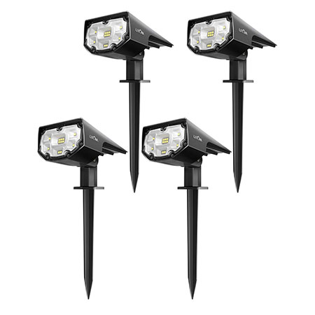 7. LITOM 12 LED Lights, 4 pack