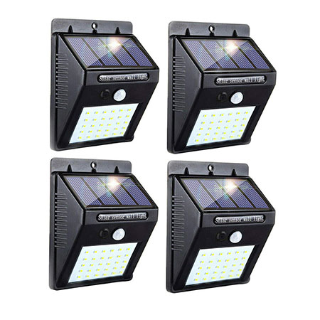 3. 30 LED Solar Lights Outdoor