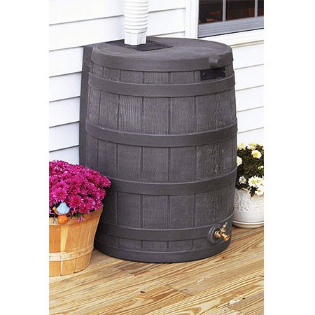 1. Good Ideas RW50-OAK Rain Barrel
