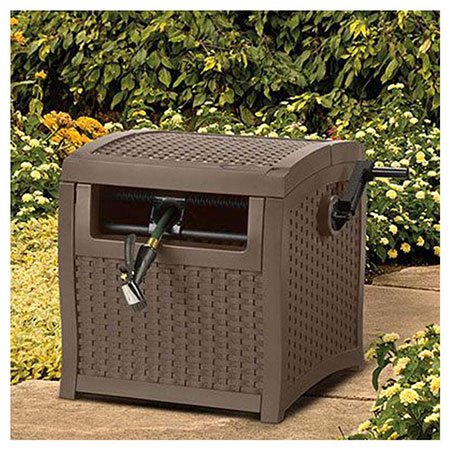 4. Suncast Resin Garden Hose Reel 