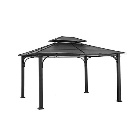 4. Sunjoy 10' x 12' Galvanized Steel Gazebo
