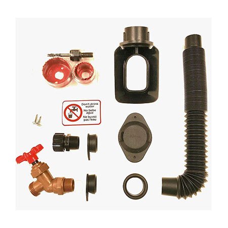 7. EarthMinded DIY Rain Barrel Diverter - F-RN097