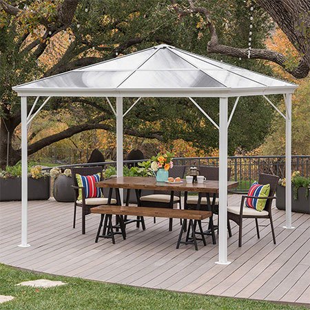 2. Christopher Knight Home Halley Hardtop Gazebo