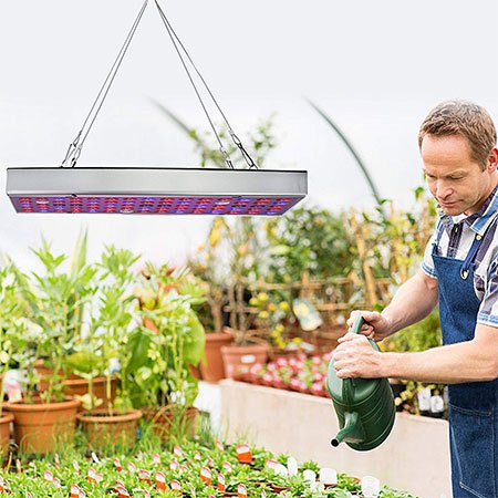 10. LED Grow Lights by Juhefa
