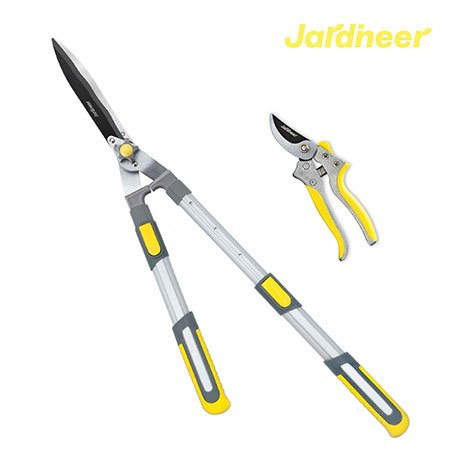 5. Jardineer 2PCS Professional Hedge Shears 