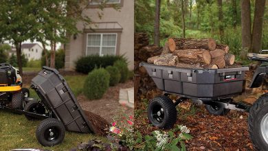 Best Tow Behind Dump Cart For Lawn Tractors