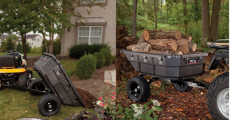 Best Tow Behind Dump Cart For Lawn Tractors