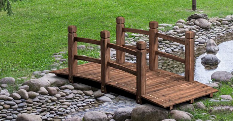 Best Wooden Garden Bridges For Decorations