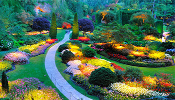 5. Butchart Gardens (British Columbia, Canada)