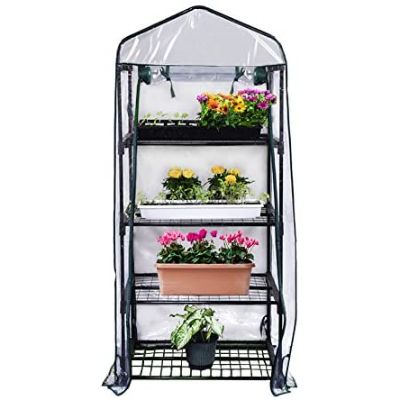 2. Gardman R687 4-Tier Mini Greenhouse