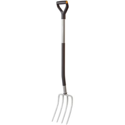 5. Fiskars Ergo D-handle Steel Garden Fork