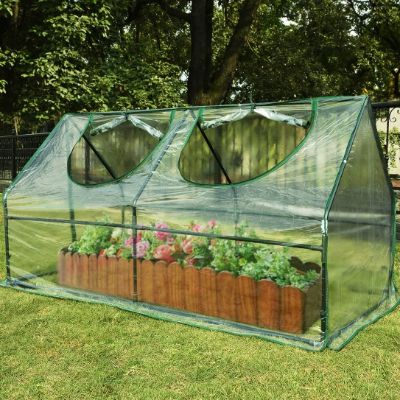 1. Quictent Waterproof UV Protected Mini Cloche Greenhouse