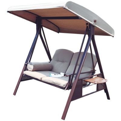 1. Abba Patio 2-Person Outdoor Porch Swing