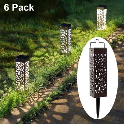 4. MAGGIFT Outdoor Dual-use Solar Path Lights