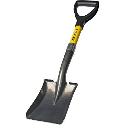 8. Stanley Garden BDS8088 Mini D-Handle Square Head Shovel